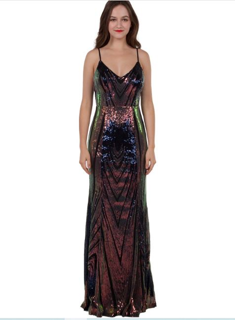 11416 Navy metallic mermaid