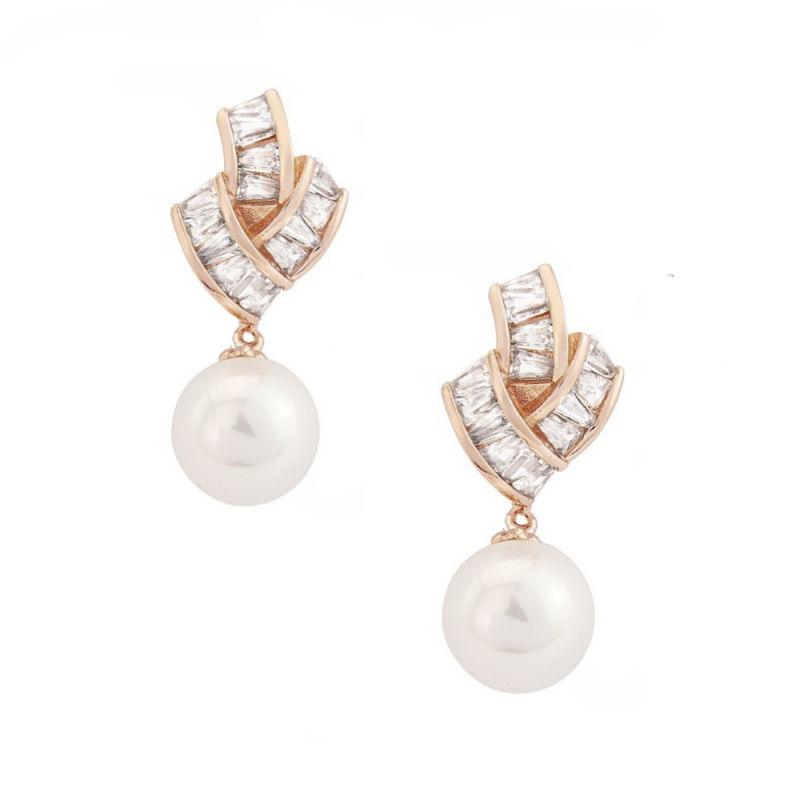 7485 CUBIC ZIRCONIA COLLECTION - GATSBY GLAM EARRINGS
