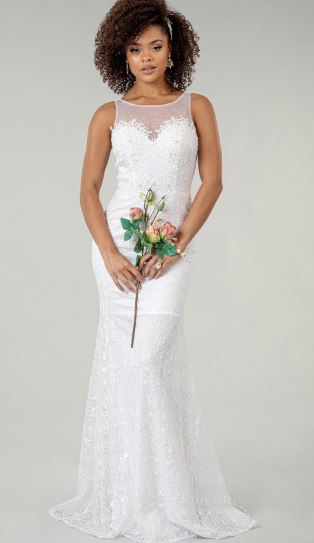 71606C Cape veil. Soft tulle with beautiful wide lace edge
