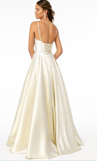 71716 Gold, modern princess, full Aline.