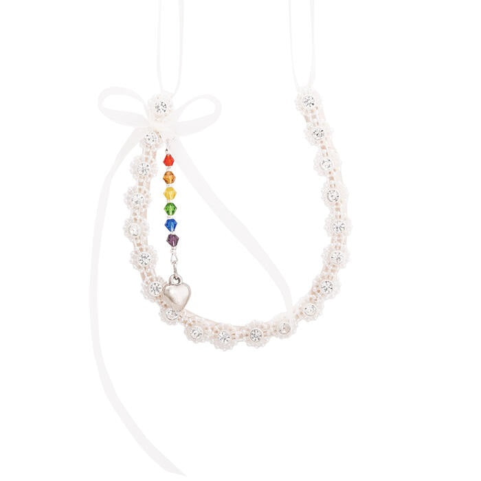 BBHS45 Rainbow bridal horseshoe