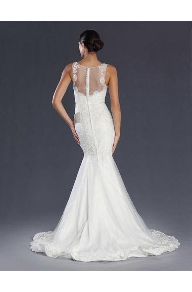 71035 V neck lace mermaid.
