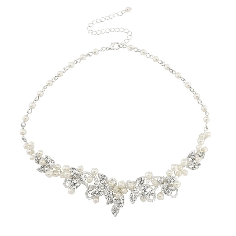 #7094A Exquisite Bridal pearl necklace by SASSB