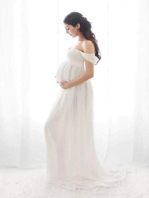 The Coco. Off shoulder chiffon. Available to hire. $99.00.