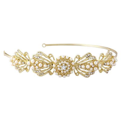 7082RG Gatsby inspired Estelle headpiece by SASSB.