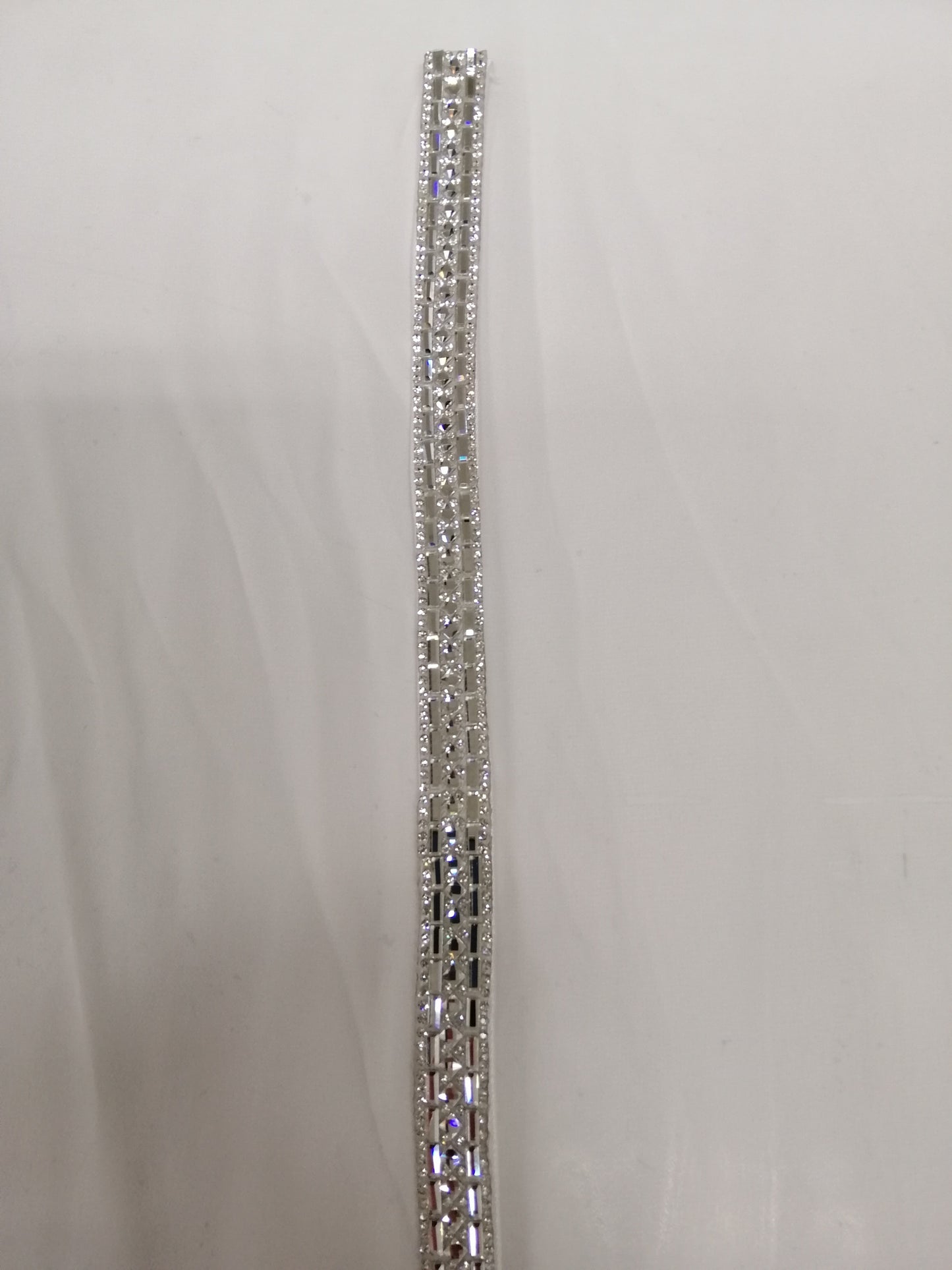 BBB8 fitted belt fully diamante and lined with satin. Closed with hooks size 10