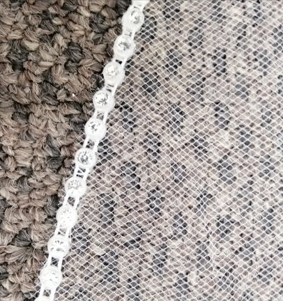 BBV40 single layer 3m Cathedral veil with diamante detail trim.