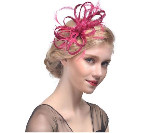 FAC200M Classic, magenta fascinator
