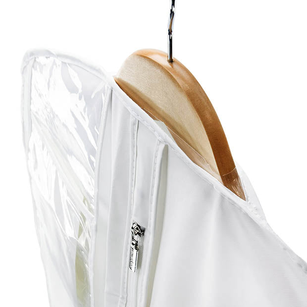 Wedding gown and garment bags