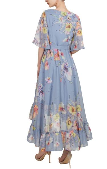 11250 blue floral high low.