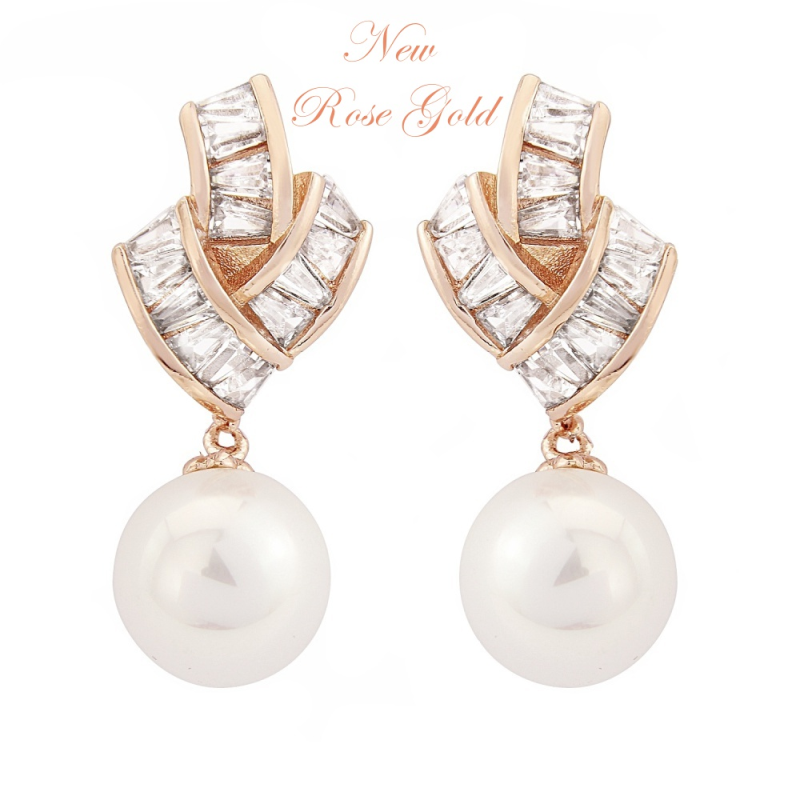 7485 CUBIC ZIRCONIA COLLECTION - GATSBY GLAM EARRINGS