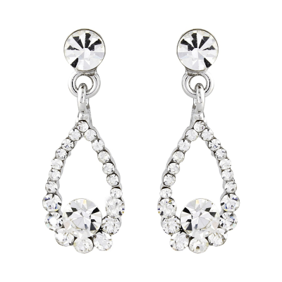 7512 Swarovski & CZ Collection - Crystal Gem Earrings