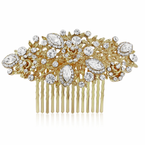 7464 CHARMING GOLD HAIR COMB