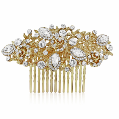 7464 CHARMING GOLD HAIR COMB.