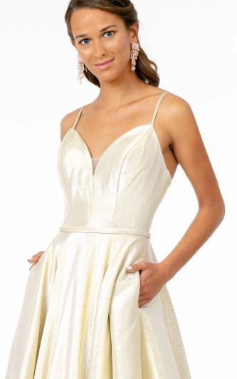 71716 Gold, modern princess, full Aline.