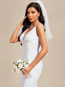 71717 Elegant, flattering, semi fitted. lace back detail. Size 12