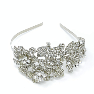 7311  Statement crystal hairband by Athena.