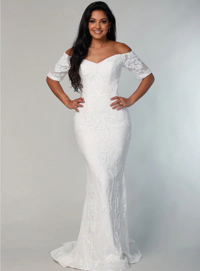 71511 Monique/TW103. Detachable straps. Stunning wedding gown $995. –  Bridal & Ball New Zealand