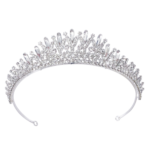 7434 Crystal treasure Tiara with Swarovski crystals.