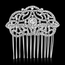 7401 Crystal chic hair comb in a vintage inspired design