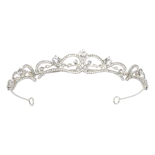 7435 Eternally crystal silver tiara.