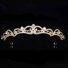 7436 Eternally crystal gold tiara