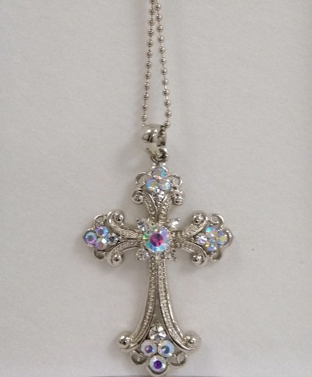 BBCROSS1 Stunning,  large diamante cross