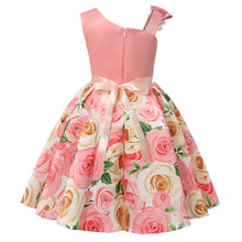 G20220 pink rose vintage flower girl/ party dress age 3