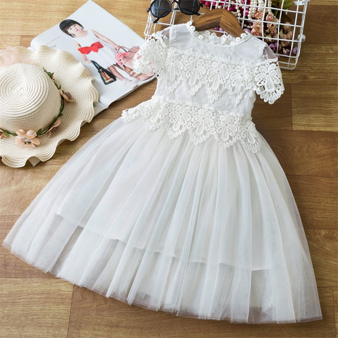 G20255 Dark Cream. Flower girl/party dress. Age 2 and age 4