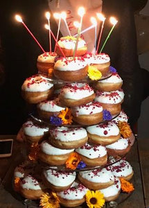 BB4TCS 4 Tier acrylic stand $43.50 use for doughnuts