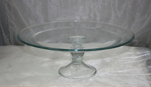 BBCGCS clear glass cake stand $8.70