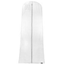 #8003 Bridal Gown Bags. WHITE PEVA, SHOWERPROOF and PROTECTIVE